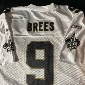 Reebok White and Black Jersey